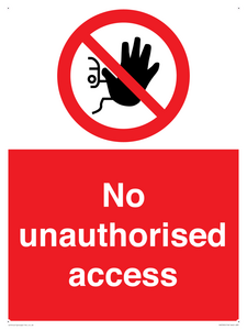 No unauthorised access